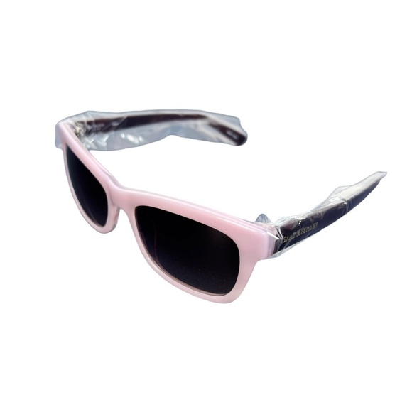 Isaac Mizrahi New York IM 30220 Purple Cat Eye Full Frame Acetate Sunglasses - Picture 4 of 12